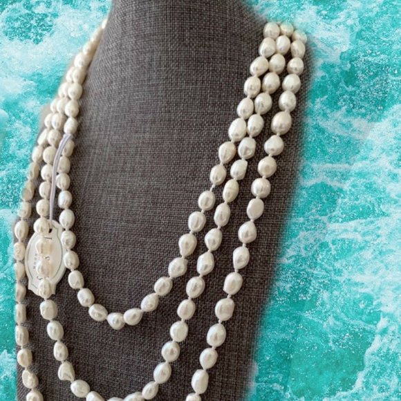 Iris Lily Jewelry Nwt Iris Lily Necklaces Freshwater Pearl